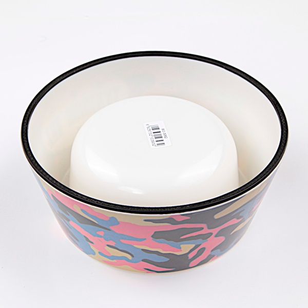 Миска, 18.5x18.5x7.5 см, 630 мл, черный