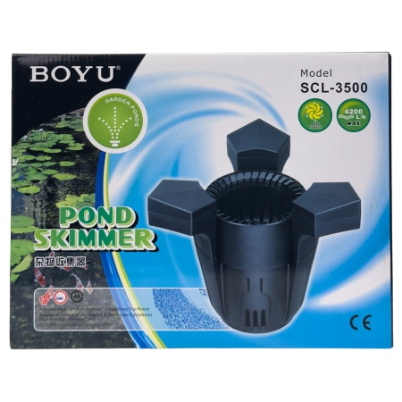Скиммер плавающий для пруда Boyu SCL-3500 4200 л/ч