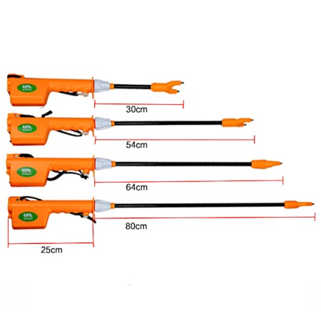 Погонялка для скота аккумуляторная 540 мм для свиней, овец, крупного рогатого скота