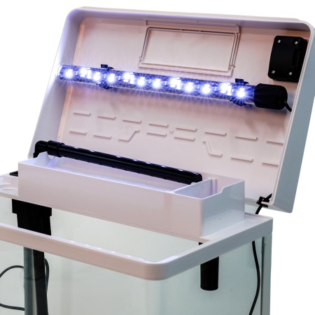 Аквариум Boyu MS-420M 31 л с сенсорным LED светильником и фильтром, белый​