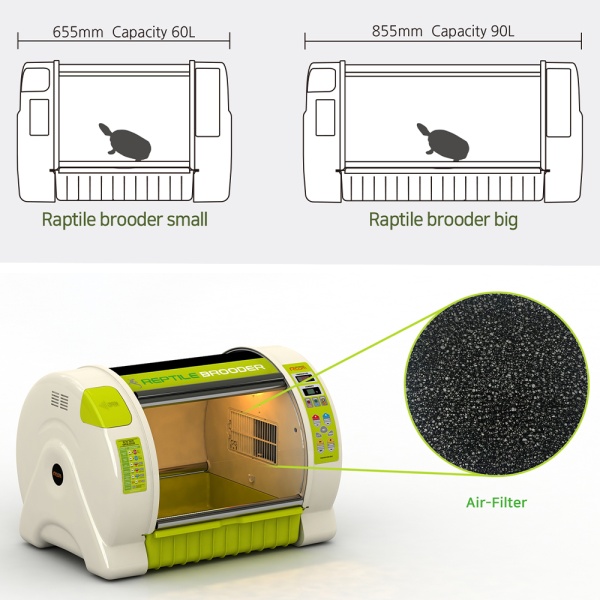 Брудер Rcom Reptile brooder 60 для рептилий S