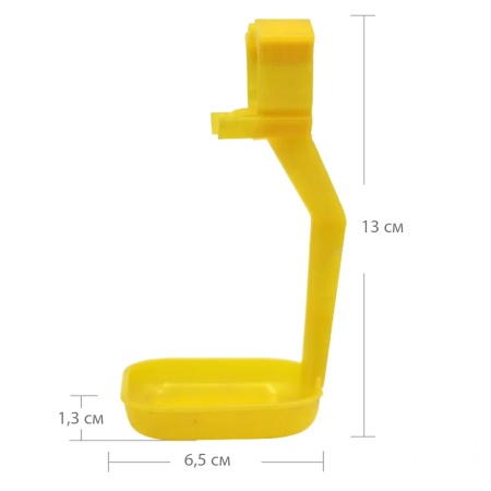 Каплеуловитель на круглую и квадратную трубы, на одной ножке, комплект 50 шт.