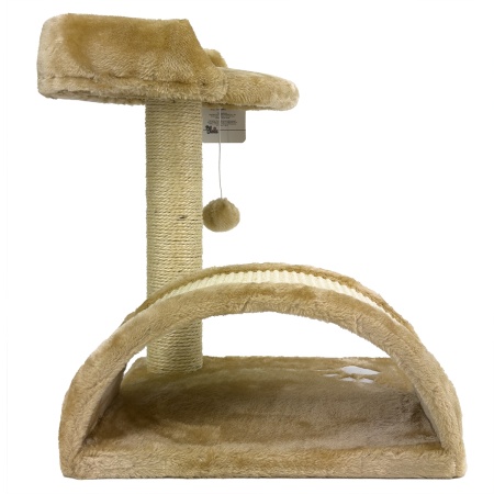 Когтеточка-комплекс 35х35х45 см, бежевый