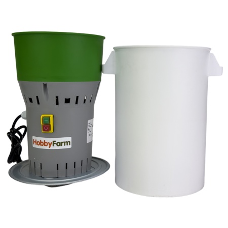 Зернодробилка HobbyFarm EM-25P для измельчения зерна электрическая с функцией мельницы / в комплекте 4 сита​
