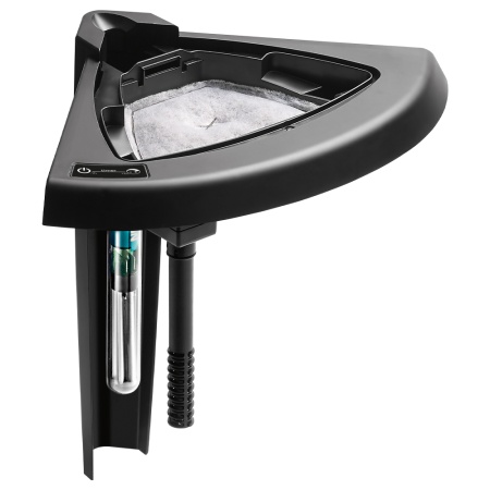 Креветочник Newa More Сaridinae NMO 20 CRNE Daylight LED 18 л с крышкой, фильтром, нагревателем, освещением рассвет-закат, черный NEW VERSION