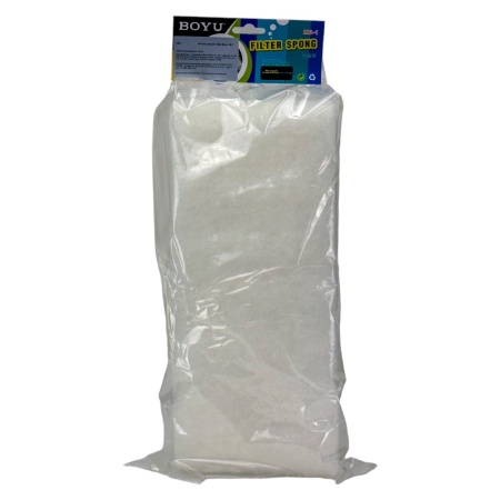 Салфетка фильтрующая Boyu HB-1 синтепон для аквариума, белая