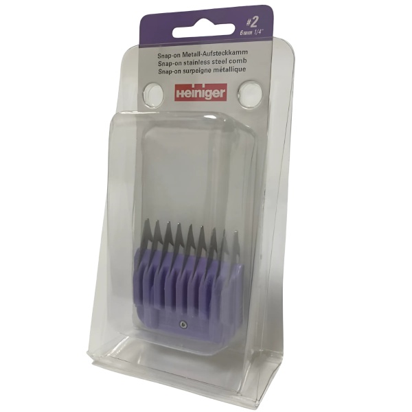 Насадка Heiniger 1/4“ 6 мм Snap-on на ножевой блок стандарт A5, фиолетовая