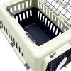 Переноска Safari Range 50х35х32 см для кошек и собак Pet Choice с металлической верхней решеткой, серый​