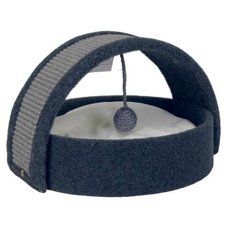 Когтеточка-лежак 40х42х30 см, графит