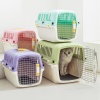 Переноска Transport 52x35x34 см для кошек и собак Pet Choice, авиа стандарт, зеленая​