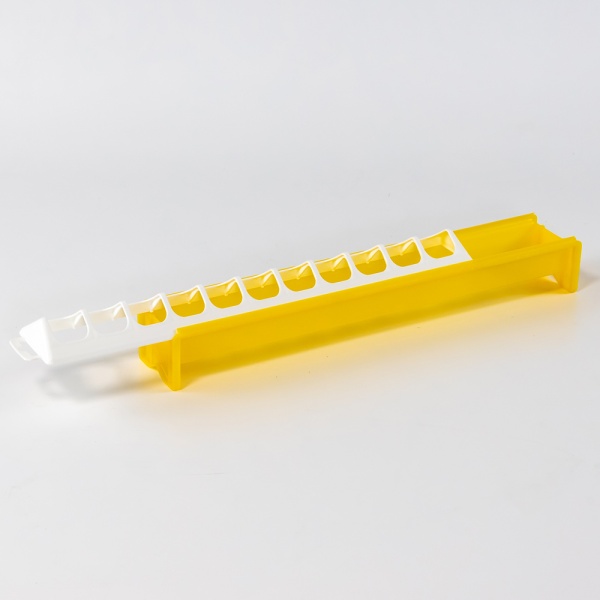 Кормушка-поилка лотковая 40 см пластик для цыплят