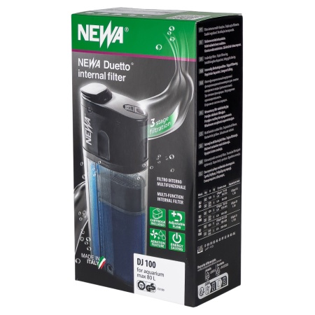 Фильтр погружной для аквариума Newa Duetto DJ100 230V с системой аэрации на 80 л