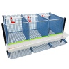 Клетка Comfortplast для куропаток 3 секции, 2 яруса, пластиковая