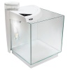 Аквариум Newa More reef NMO 30RW Daylight LED, 28 л, с фильтром, скиммером, нагревателем и освещением рассвет-закат, белый NEW VERSION