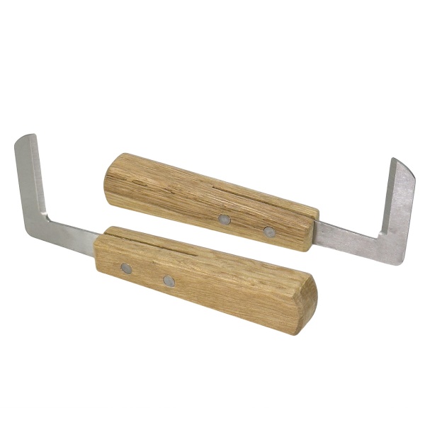 Ножи для обработки копыт г-образные 2 шт. правый и левый