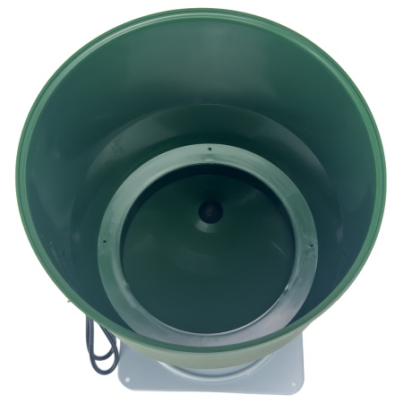 Зернодробилка HobbyFarm EM-25 COMPACT для измельчения зерна электрическая с функцией мельницы / в комплекте 2 сита