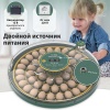 Инкубатор HHD 52H WONEGG автоматический 220В/12В от сети и аккумулятора, с овоскопом на 52 яйца​