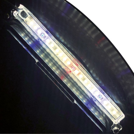 Аквариум Newa More NMO 30 Daylight LED 28 л с фильтром, нагревателем и освещением рассвет-закат, черный NEW VERSION