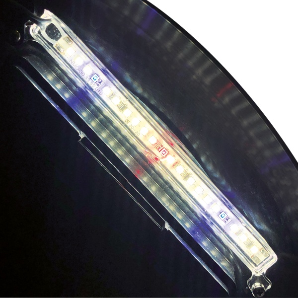 Аквариум Newa More NMO 30 Daylight LED 28 л с фильтром, нагревателем и освещением рассвет-закат, черный NEW VERSION