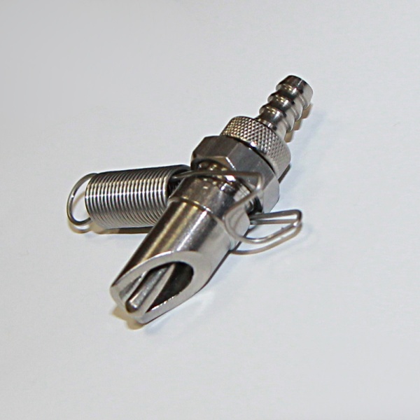 Поилка ниппельная для шиншилл металл с пружиной, 5 шт.