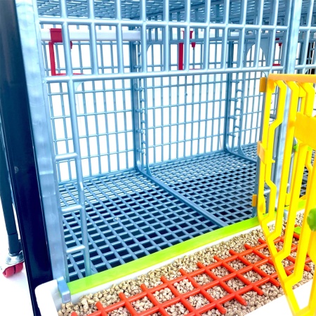Клетка Comfortplast для бройлеров 3 секции, пластиковая