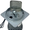 Зернодробилка HobbyFarm EM-25 COMPACT для измельчения зерна электрическая с функцией мельницы / в комплекте 2 сита