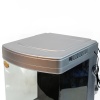 Аквариум Boyu Happy Family HS-60A панорамный, 128 л, с фильтром, УФ-стерилизатором, освещением и нагревателем, черный