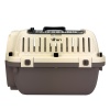 Переноска Superior Range 51х33х33 см для кошек и собак Pet Choice с креплением к ремню безопасности автомобиля и металлической верхней решеткой​