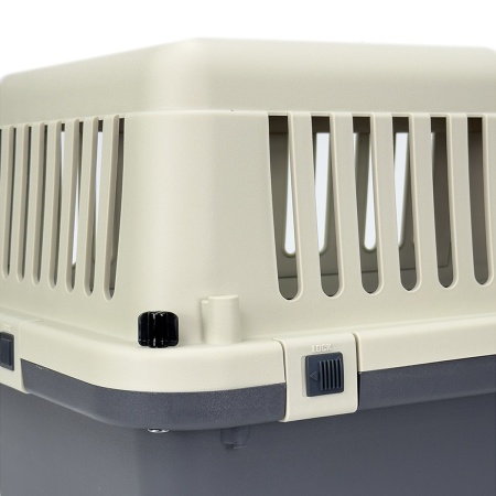 Переноска Safari Range 60х40х40 см для кошек и собак Pet Choice с металлической верхней решеткой​