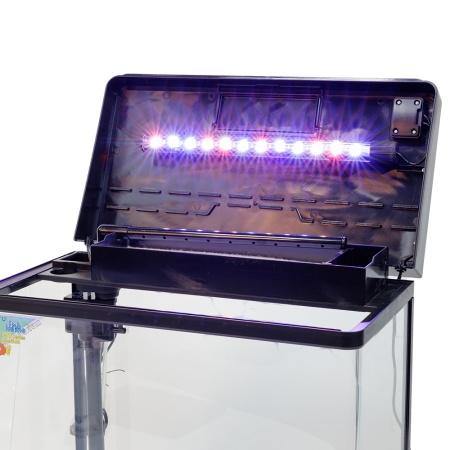 Аквариум Boyu MS-520M 45 л с сенсорным LED светильником и фильтром, черный