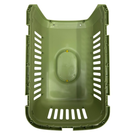 Переноска Transport 61.1x40.5x41.9 см для кошек и собак Pet Choice авиа  стандарт, зеленая​