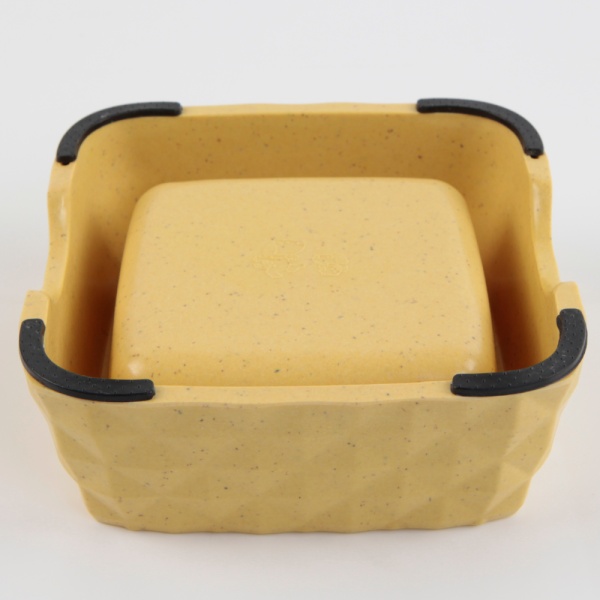 Миска, 15.1x14.8x5.5 см, 430 мл, желтый