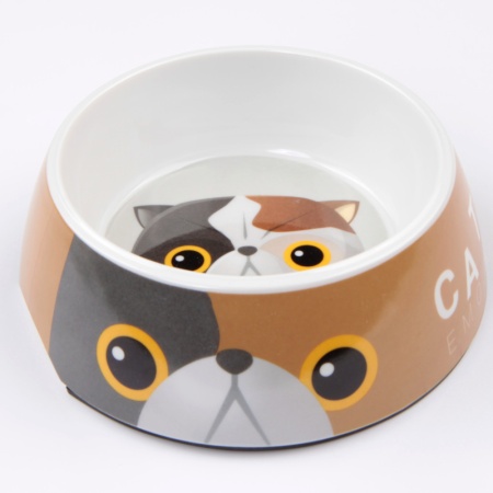 Миска со съемной чашей для собак и кошек, 17.5х17.5х6 см, 340 мл, CAT
