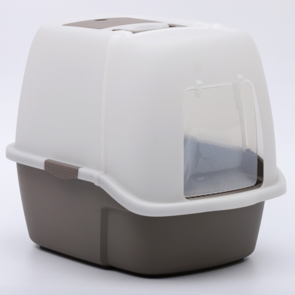 Туалет-домик для кошек Solitude Range 51х38х43 см, темно-серый