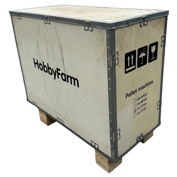 Гранулятор для комбикорма HobbyFarm FP120 диаметр матрицы 120 мм, гранул 3,8 мм, 3 кВт/220 В