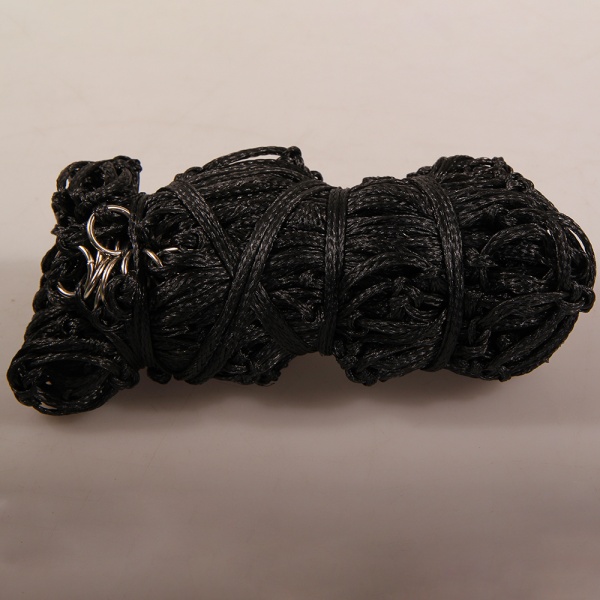 Рептух сетка для сена Gaun 60x90 см, нейлоновый, черный, ячейки 5x5 см