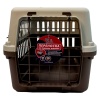 Переноска Safari Range 50х35х32 см для кошек и собак Pet Choice с металлической верхней решеткой, коричневый​