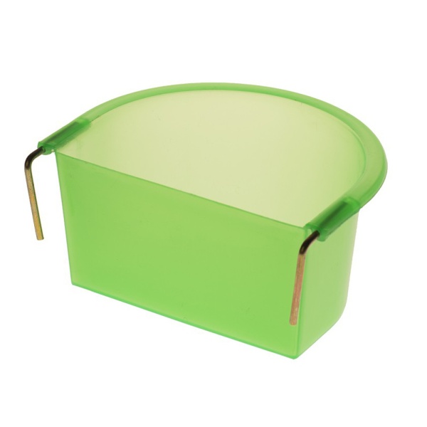 Кормушка-поилка навесная 0,3 л пластик