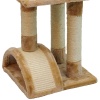 Когтеточка-комплекс 36х36х88 см, бежевый