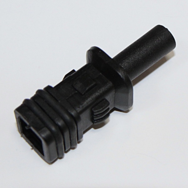 Переходник для квадратной трубы 22х22 мм на Ø 10 мм (внутренний)