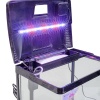 Аквариум Boyu EC-400 панорамный, 33 л, с фильтром и LED-лампой, черный​