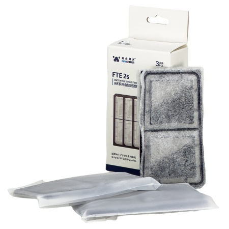 Фильтрующий картридж FTE2S для аквариумов Pawgether WF 1/2/3/6, Boyu DY, 3 шт.