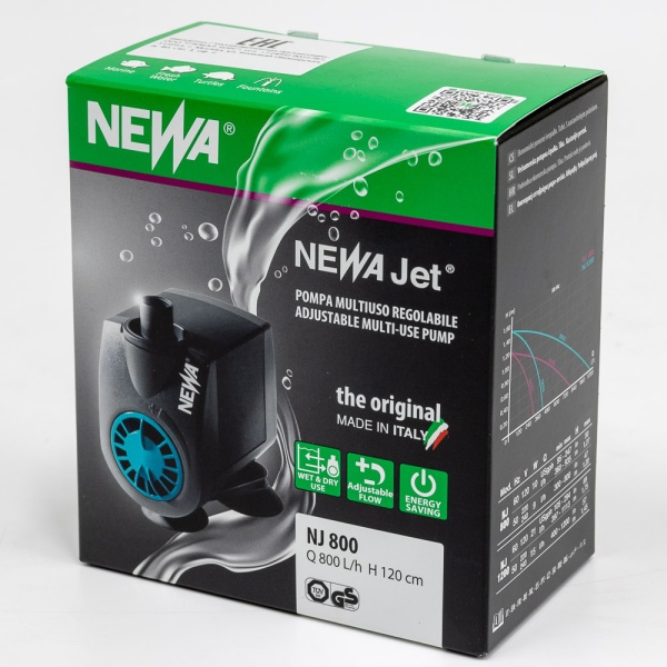Помпа погружная для аквариума Newa Jet NJ800 многоцелевая 800 л/час