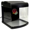 Аквариум Boyu Mini MT-408, 32 л, с фильтром, 2 LED лампы, серый