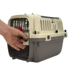 Переноска Superior Range 51х33х33 см для кошек и собак Pet Choice с креплением к ремню безопасности автомобиля и металлической верхней решеткой​