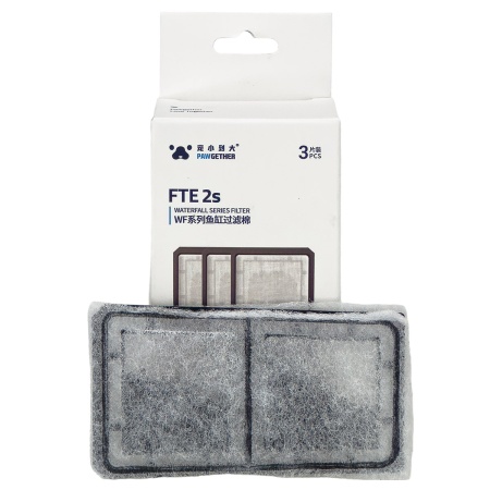 Фильтрующий картридж FTE2S для аквариумов Pawgether WF 1/2/3/6, Boyu DY, 3 шт.