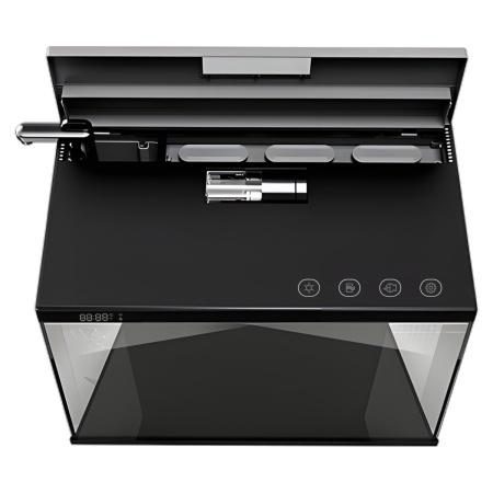 Аквариум Pawgether CK1S COOKE 30 л, WI-FI, с фильтром, LED-лампой и автокормушкой черный​