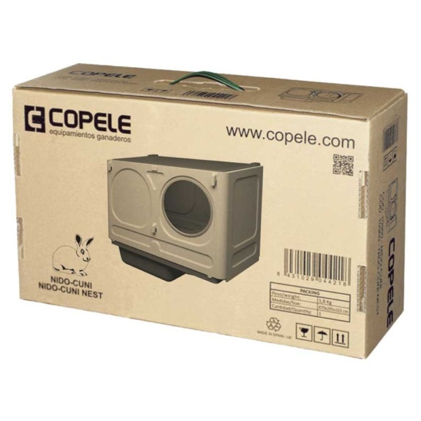 Гнездо для кроликов Nido-Cuni для клеток Copele