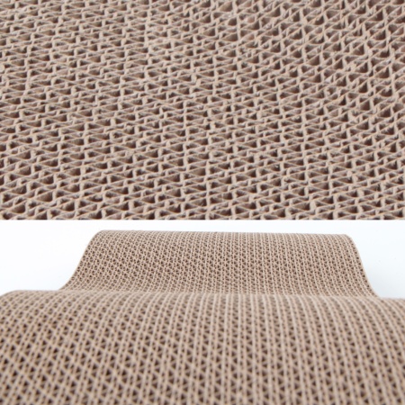 Когтеточка для кошек картонная двусторонняя с мятой 45х21х5,5 см