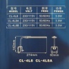 Светильник LED Boyu CL-4L8 с зажимом для аквариума, белый и синий свет